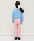 フレアエブリパンツ  10分丈 スーパーストレッチ