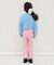 フレアエブリパンツ  10分丈 スーパーストレッチ