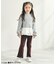 WEB限定 ワッフルメロウフレアパンツ  10分丈