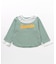 レースドッキングロゴTシャツ