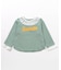 レースドッキングロゴTシャツ