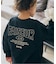 アソートロゴスウェットライクTシャツ