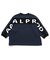 【AAAL PROD】切り替えプリント長袖Tシャツ