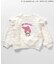 WEB限定【マイメロディ＆クロミ】 ハートキルトトレーナー