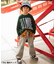 B NEWJACK トランクスレイヤードカットソーパンツ  10分丈