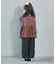 WEB限定  ゆったりタックデニムパンツ