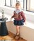 ティアードキュロットパンツ