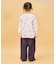 【アニメちいかわ】ワッフルヘンリーネックTシャツ(セットアップ可)