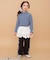 サイドフリルワッフルパンツ  10分丈