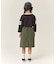 WEB限定  KUDOZ.B シャカシャカナイロンスカート  6分丈