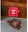 ニットリボン刺繍ロゴトレーナー