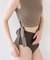 サイドリボンニット×ハイウエストビキニ/水着