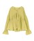 キャンディースリーブギャザーブラウス