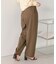 インタックセンタープレスワイドパンツ