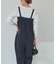 サスペンダー付ベアオールインワン
