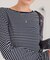バックUネックロングスリーブカットソー