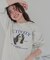 ドッグ刺繍ビッグロングTシャツ