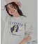 ドッグ刺繍ビッグロングTシャツ