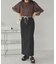 フェイクレザー厚底サンダル