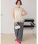 シフォンフリルドッキングトップス