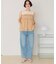 シフォンフリルドッキングトップス