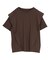 汗染み防止ラッフルスリーブTシャツ