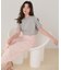 汗染み防止ラッフルスリーブTシャツ
