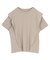 汗染み防止ラッフルスリーブTシャツ