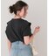 汗染み防止ラッフルスリーブTシャツ