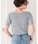 オフショルダーハーフスリーブTシャツ