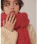 モヘアタッチボリュームマフラー