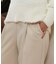 裏起毛センタープレスワイドパンツ
