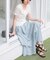 ランダムヘムティアードスカート
