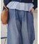 イージーワイドデニムパンツ