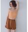 4点セット/長袖トップス付シャーリングビキニ×ショートパンツ/水着