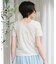 前後2wayなみなみシアージャガードトップス