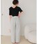 ウエストフリルスウェットパンツ