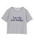 コンパクトロゴTシャツ