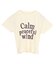 シャーリングロゴプリントTシャツ