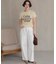 シャーリングロゴプリントTシャツ