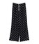 ウエストレイヤードストレートパンツ