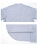 釦バックスリットチュニックシャツ