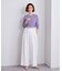 2wayパール釦ニットカーディガン