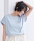 汗染み防止ダブルカフスTシャツ