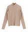 フィンガーホール付リブタートルネックトップス