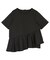 アシンメトリーフリルドッキングTシャツ