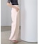 美シルエットワンタックワイドパンツ