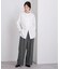 美シルエットワンタックワイドパンツ