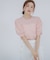 スポンディッシュパフスリーブニット