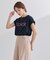 汗染み防止ロゴTシャツ
